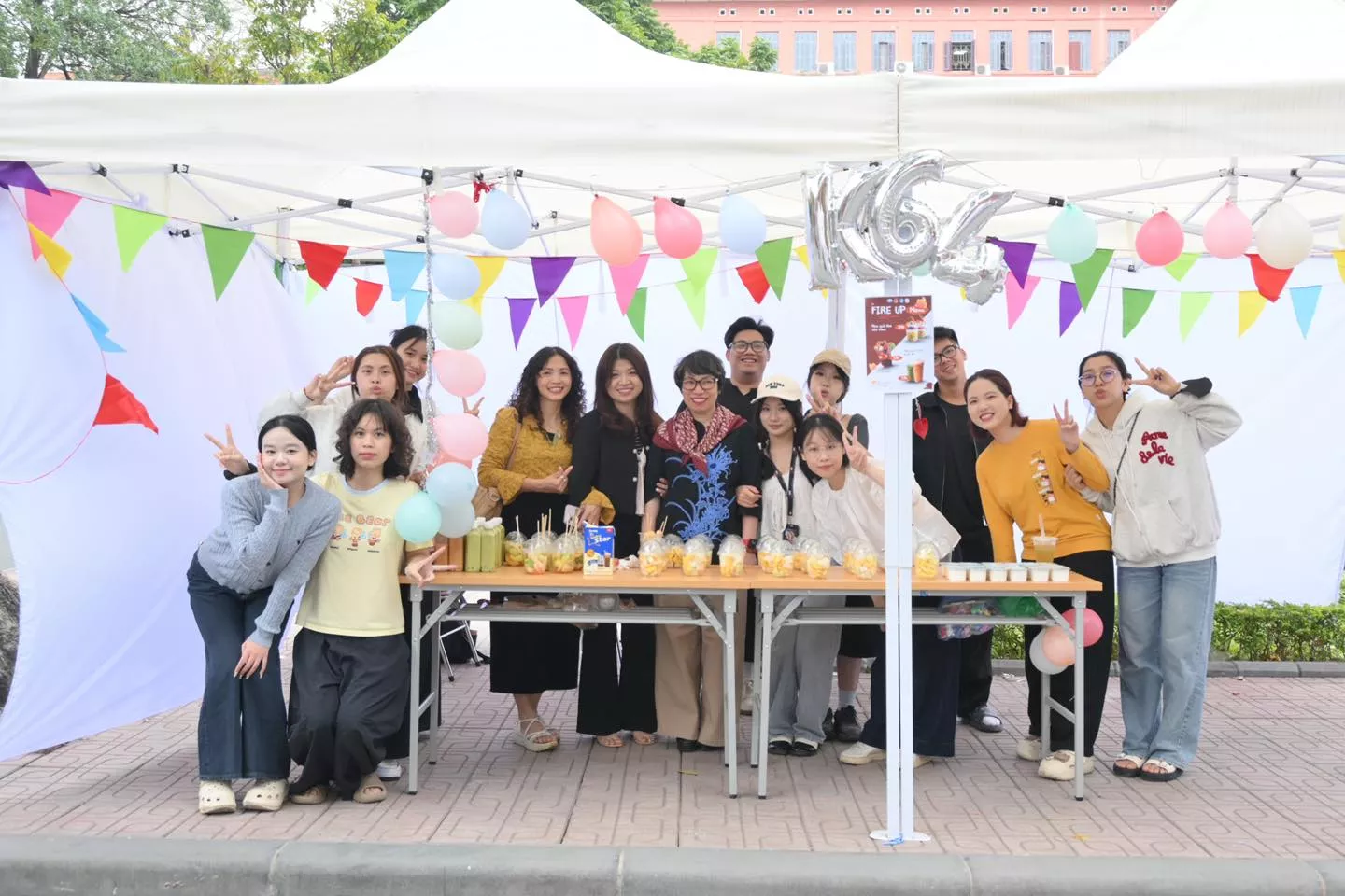 Sân chơi ẩm thực và kết nối của sinh viên Trung tâm Đào tạo Quốc tế