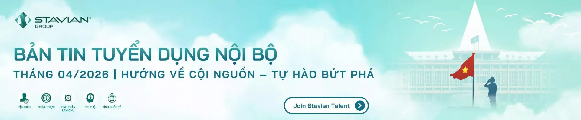 Tập Đoàn Stavian tuyển dụng