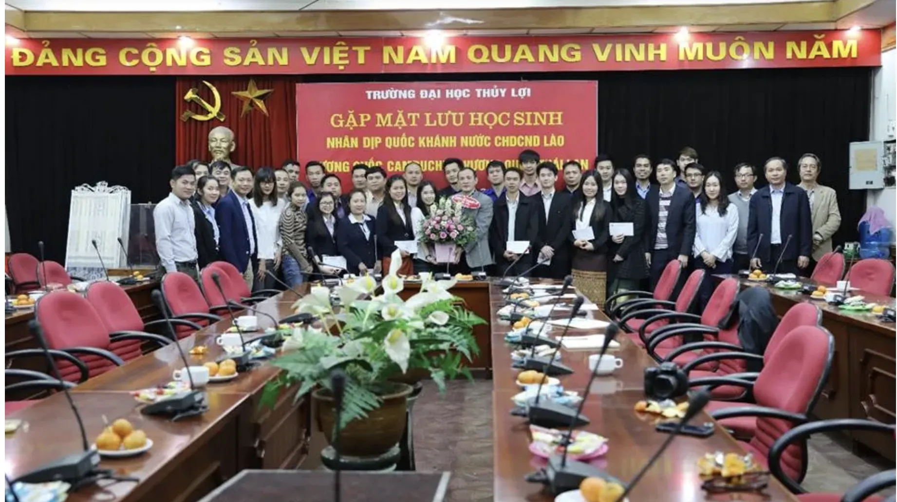 Gặp mặt lưu học sinh quốc tế nhân dịp quốc khánh Campuchia, Lào, Thái Lan