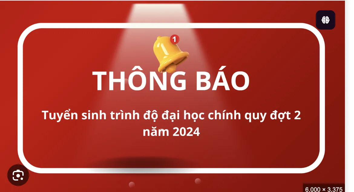 Thông báo tuyển sinh đại học chính quy năm 2024 tại Hà Nội (TLA)