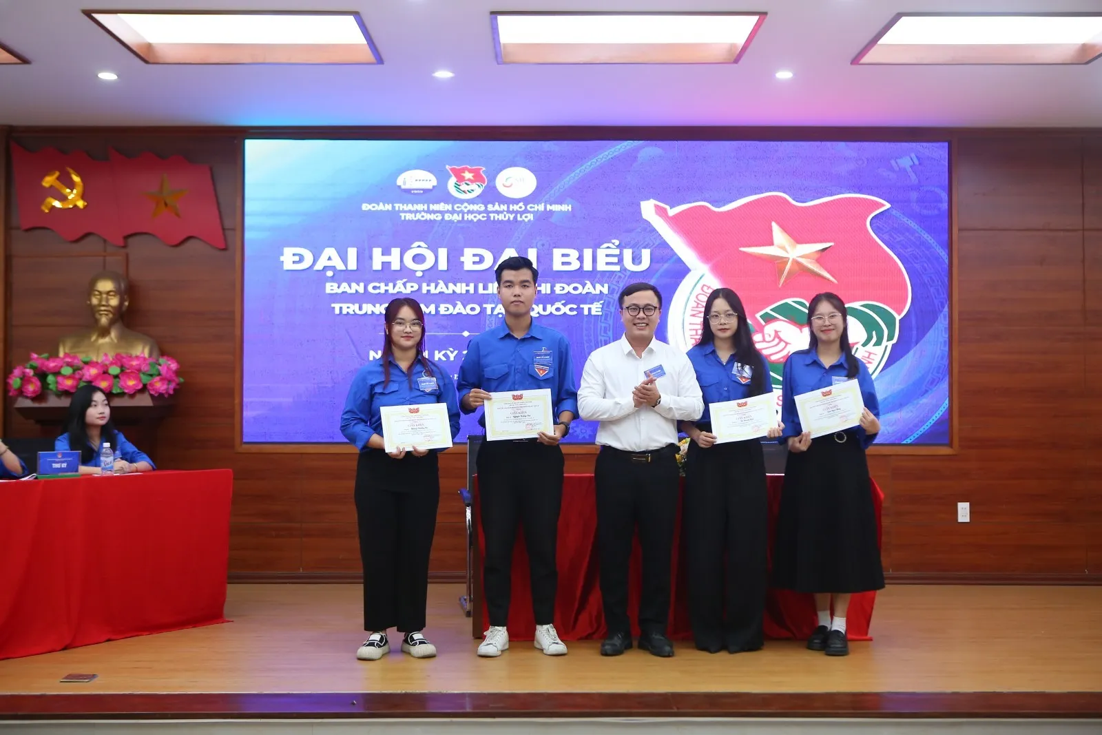 ĐẠI HỘI ĐẠI BIỂU BAN CHẤP HÀNH LIÊN CHI ĐOÀN TRUNG TÂM ĐÀO TẠO QUỐC TẾ
(NHIỆM KỲ 2024 – 2027)