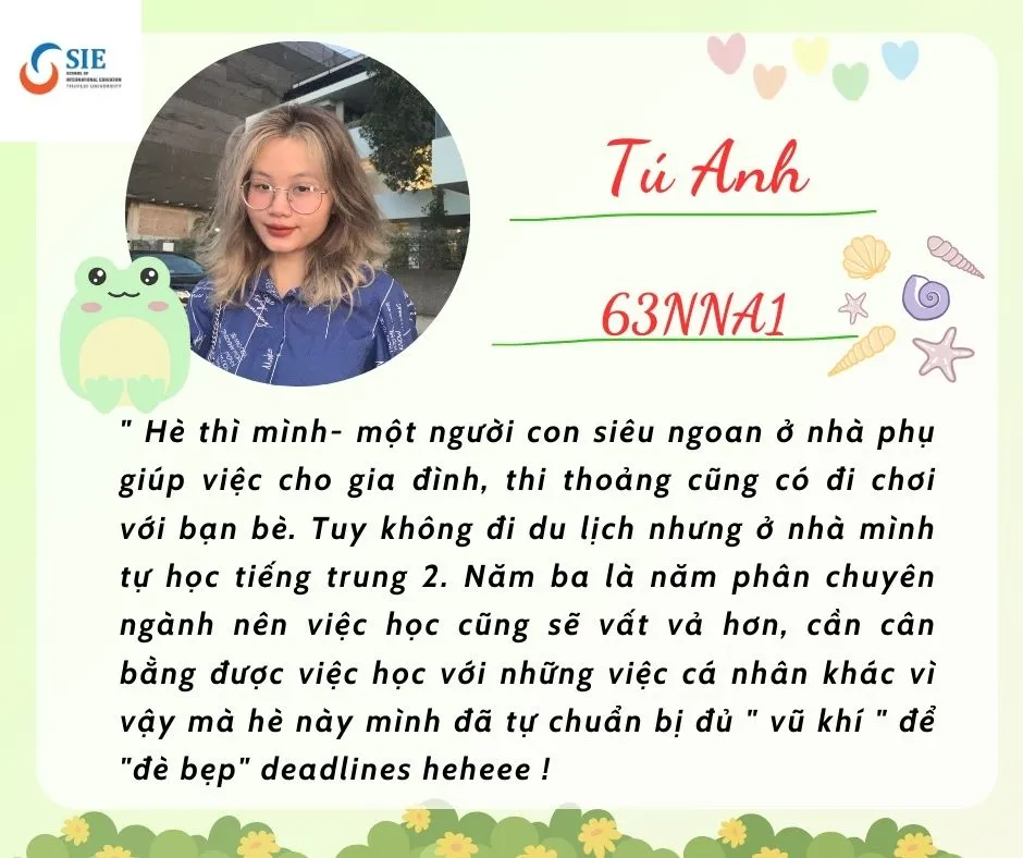 ĐÂY LÀ BẢN TIN SIE: “MÙA HÈ NÀY, SIE-ERS ĐÃ LÀM GÌ?”