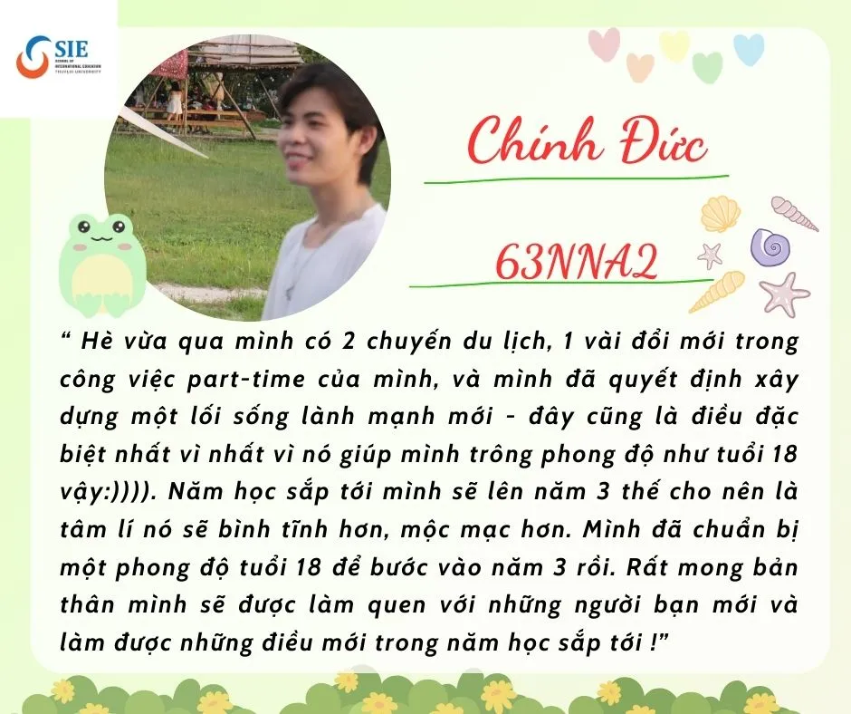 ĐÂY LÀ BẢN TIN SIE: “MÙA HÈ NÀY, SIE-ERS ĐÃ LÀM GÌ?”