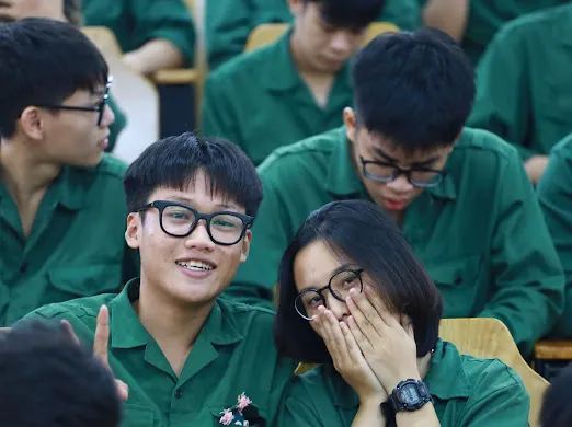 TTĐTQT GẶP MẶT, GIAO LƯU VỚI SINH VIÊN K65 ĐANG HỌC GIÁO DỤC QUỐC PHÒNG TẠI PHỐ HIẾN