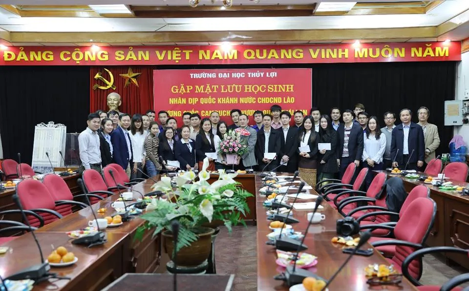 Gặp mặt lưu học sinh quốc tế nhân dịp quốc khánh Campuchia, Lào, Thái Lan