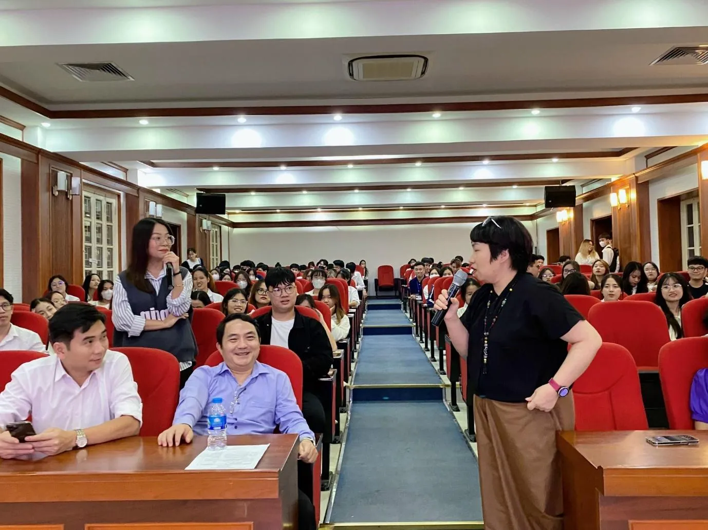 HỘI NGHỊ TỔNG KẾT NĂM HỌC 2022 – 2023 KHỐI SINH VIÊN TRUNG TÂM ĐÀO TẠO QUỐC TẾ