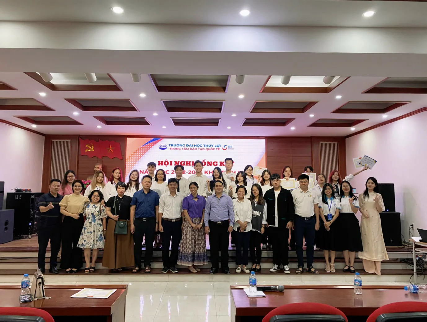 HỘI NGHỊ TỔNG KẾT NĂM HỌC 2022 – 2023 KHỐI SINH VIÊN TRUNG TÂM ĐÀO TẠO QUỐC TẾ