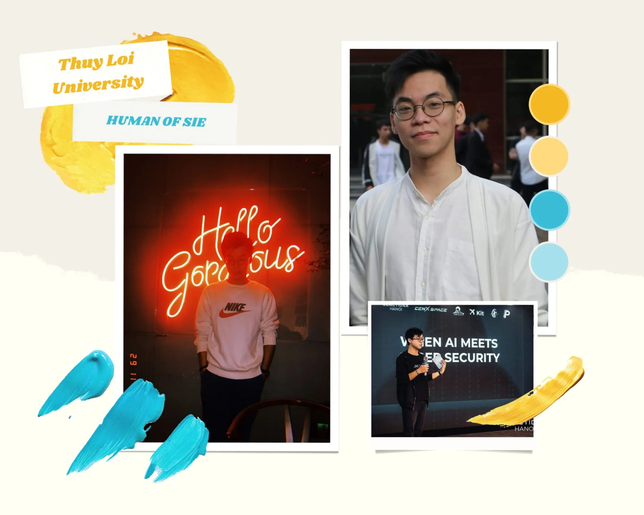 [HUMANS OF SIE] Nguyễn Nhật Minh – Cựu sinh viên năng động với nhiều hoạt động trải nghiệm