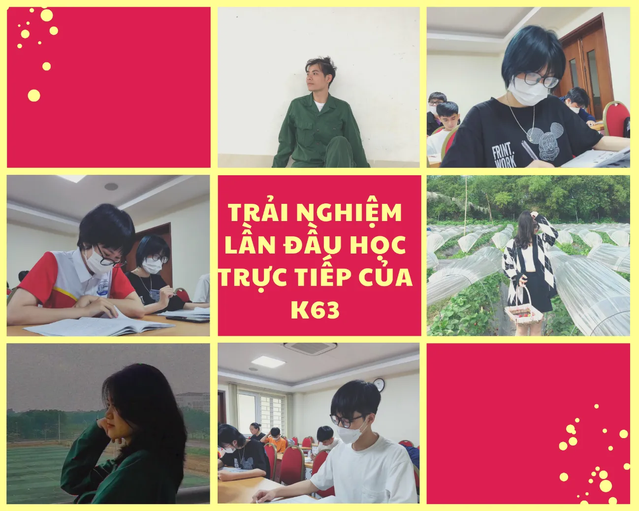 TRẢI NGHIỆM LẦN ĐẦU HỌC TRỰC TIẾP TẠI ĐẠI HỌC THỦY LỢI CỦA K63 TRUNG TÂM ĐÀO TẠO QUỐC TẾ