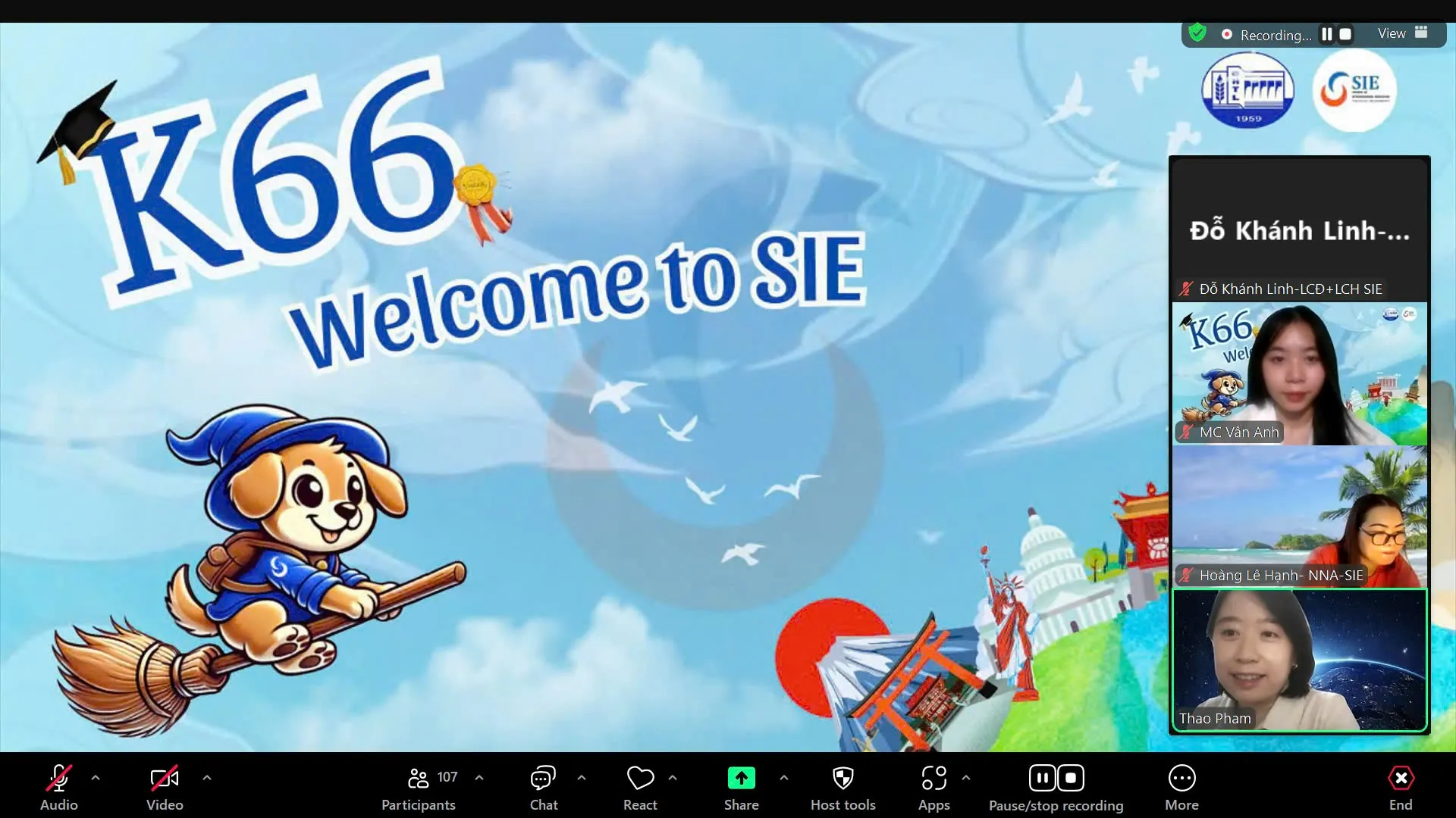 CHƯƠNG TRÌNH GẶP MẶT SINH VIÊN K66 NGÀNH NGÔN NGỮ ANH VÀ NGÔN NGỮ TRUNG QUỐC NĂM HỌC 2024 – 2025