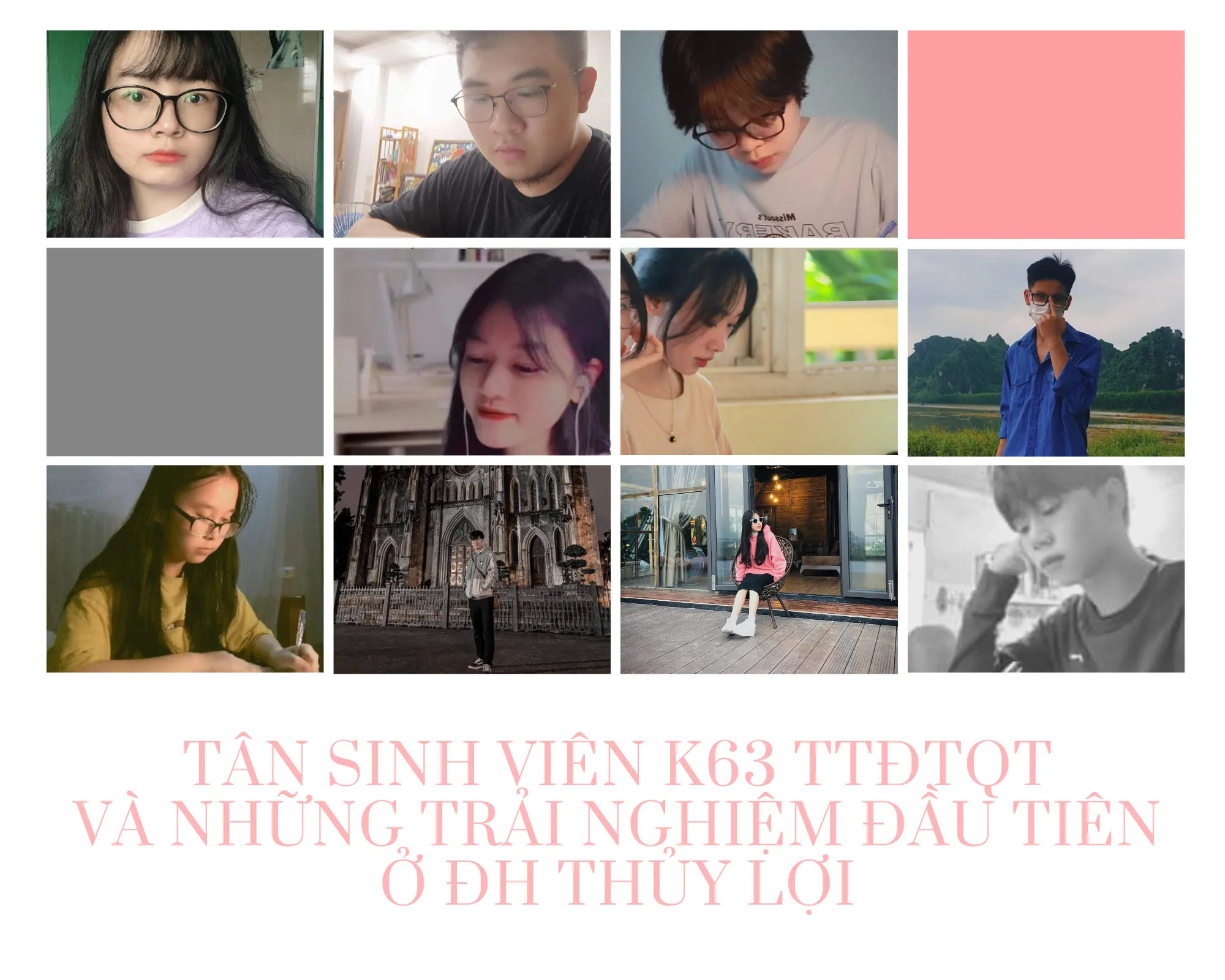 TÂN SINH VIÊN K63 TRUNG TÂM ĐÀO TẠO QUỐC TẾ VÀ NHỮNG TRẢI NGHIỆM ĐẦU TIÊN Ở ĐẠI HỌC THỦY LỢI