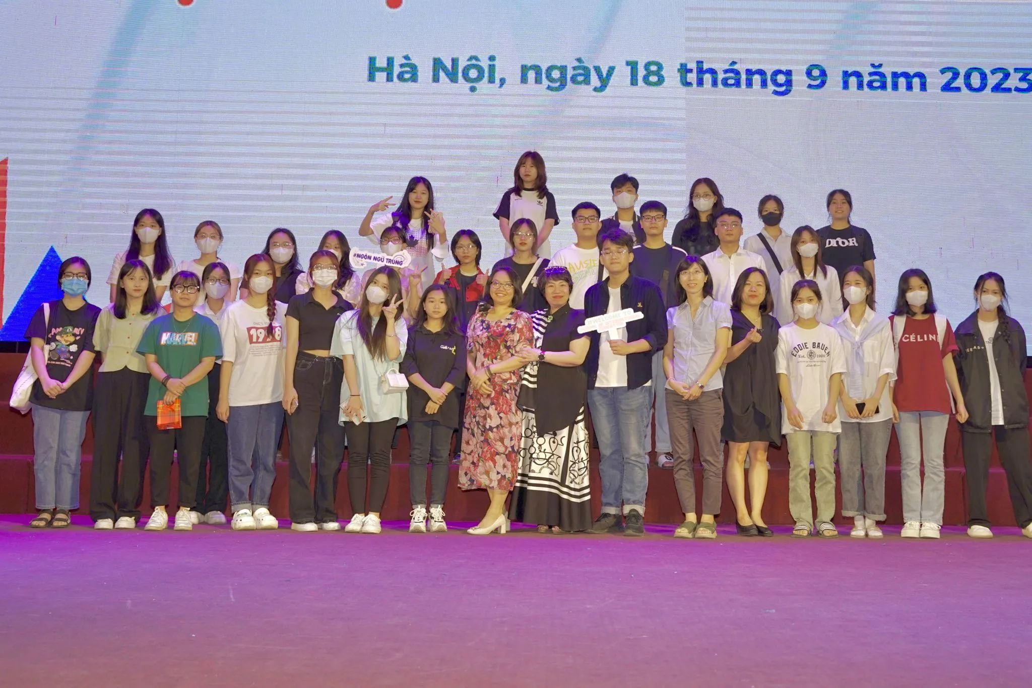 CHƯƠNG TRÌNH GẶP MẶT SINH VIÊN CHƯƠNG TRÌNH TIÊN TIẾN K65 NGÀNH KỸ THUẬT XÂY DỰNG, NGÀNH NGÔN NGỮ ANH VÀ NGÔN NGỮ TRUNG NĂM HỌC 2023 – 2024