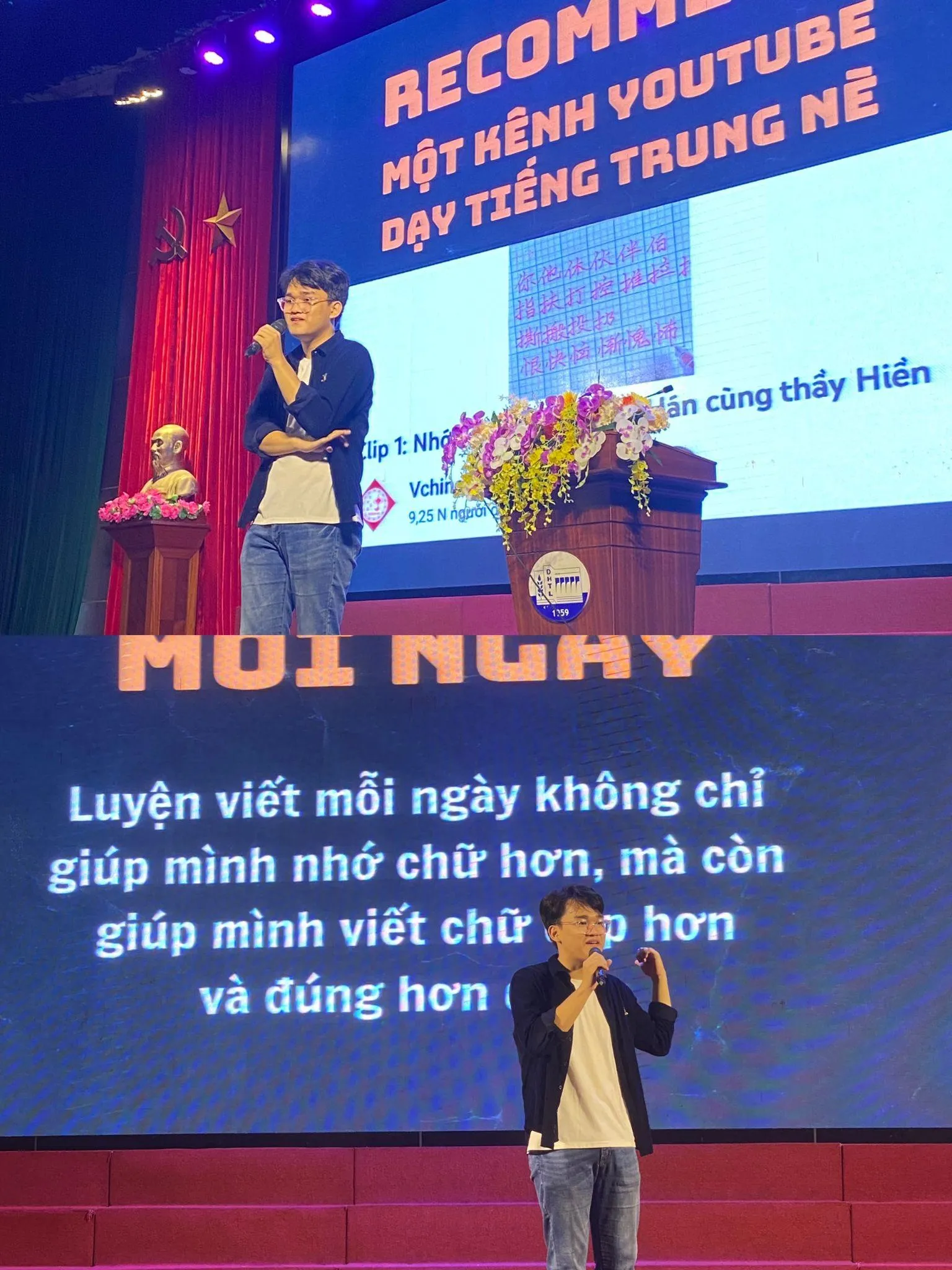 CHƯƠNG TRÌNH GẶP MẶT SINH VIÊN CHƯƠNG TRÌNH TIÊN TIẾN K65 NGÀNH KỸ THUẬT XÂY DỰNG, NGÀNH NGÔN NGỮ ANH VÀ NGÔN NGỮ TRUNG NĂM HỌC 2023 – 2024