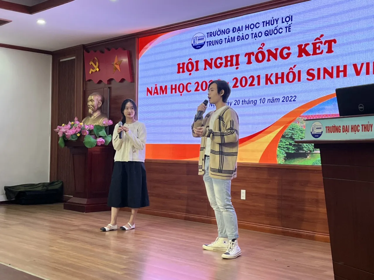 HỘI NGHỊ TỔNG KẾT NĂM HỌC 2021-2022 KHỐI SINH VIÊN TRUNG TÂM ĐÀO TẠO QUỐC TẾ – ĐẠI HỌC THỦY LỢI