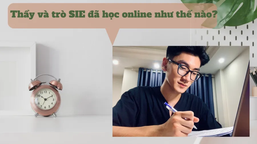 THẦY VÀ TRÒ CHƯƠNG TRÌNH TIÊN TIẾN – ĐẠI HỌC THỦY LỢI ĐÃ HỌC ONLINE NHƯ THẾ NÀO?