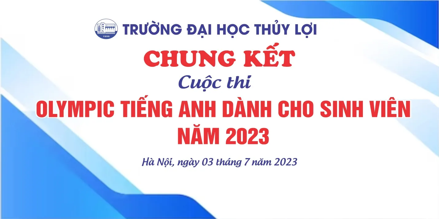 CUỘC THI OLYMPIC TIẾNG ANH DÀNH CHO SINH VIÊN NĂM 2023