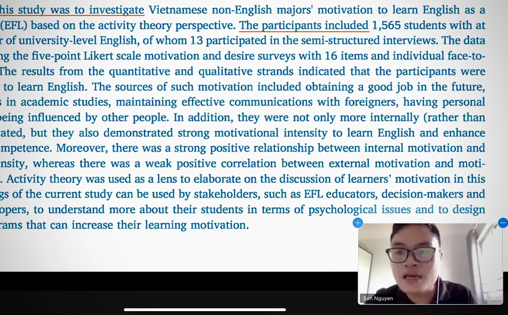 HỘI THẢO KHOA HỌC ONLINE “WRITING A RESEARCH ARTICLE IN SOCIAL SCIENCES”