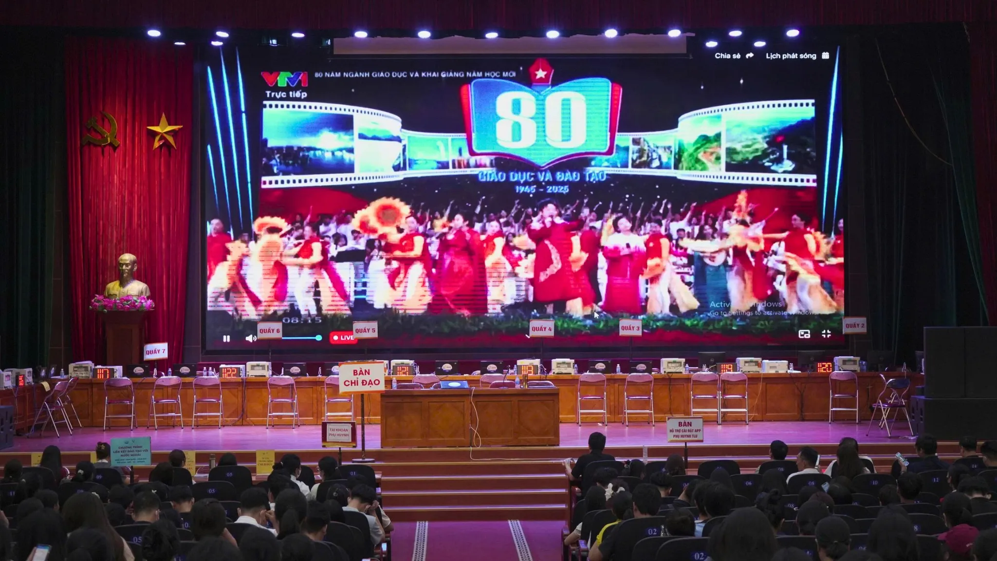 LỄ KHAI GIẢNG NĂM HỌC 2025 – 2026 TẠI TRƯỜNG ĐẠI HỌC THỦY LỢI