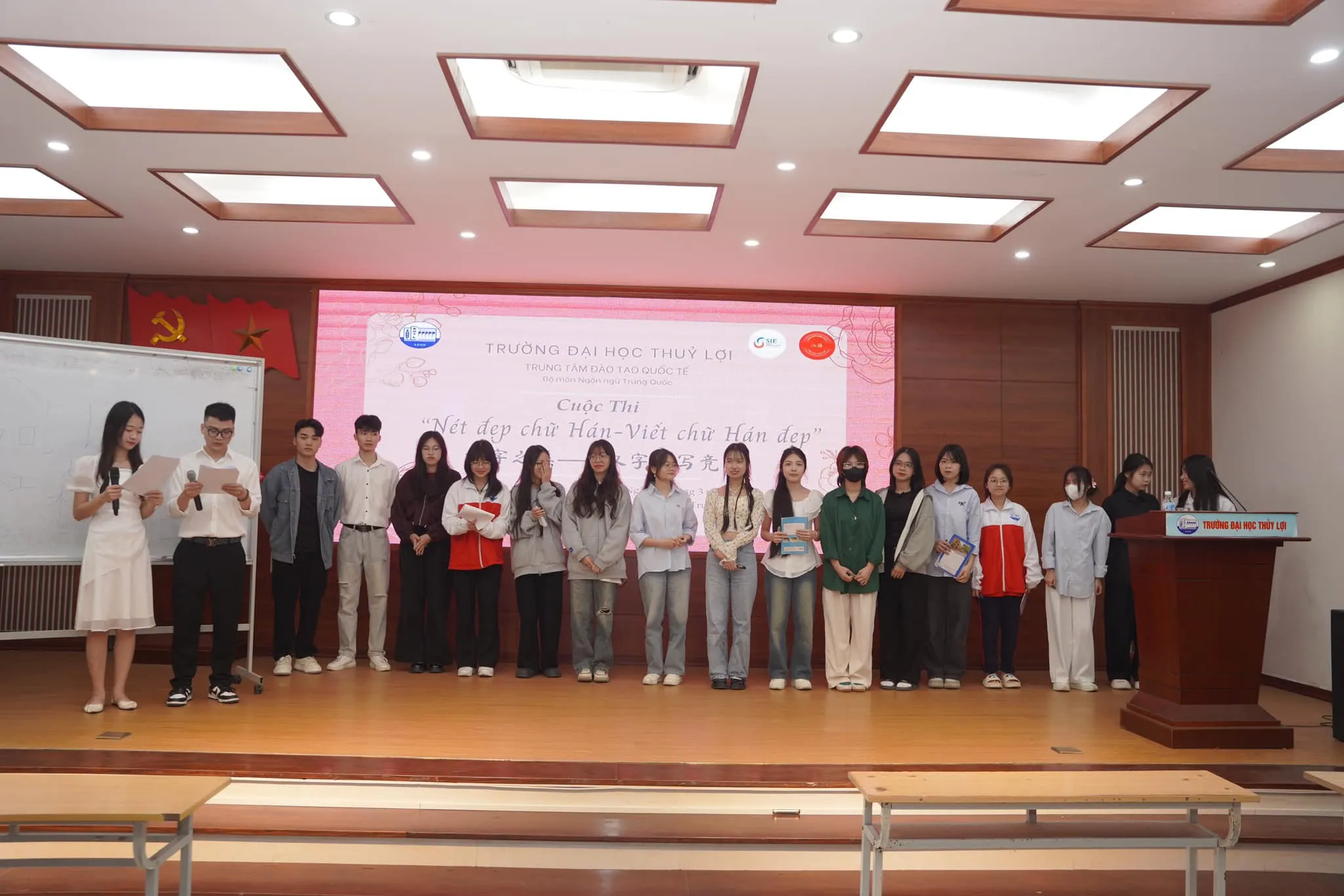 CUỘC THI “NÉT ĐẸP CHỮ HÁN – VIẾT CHỮ HÁN ĐẸP” – TRƯỜNG ĐẠI HỌC THỦY LỢI