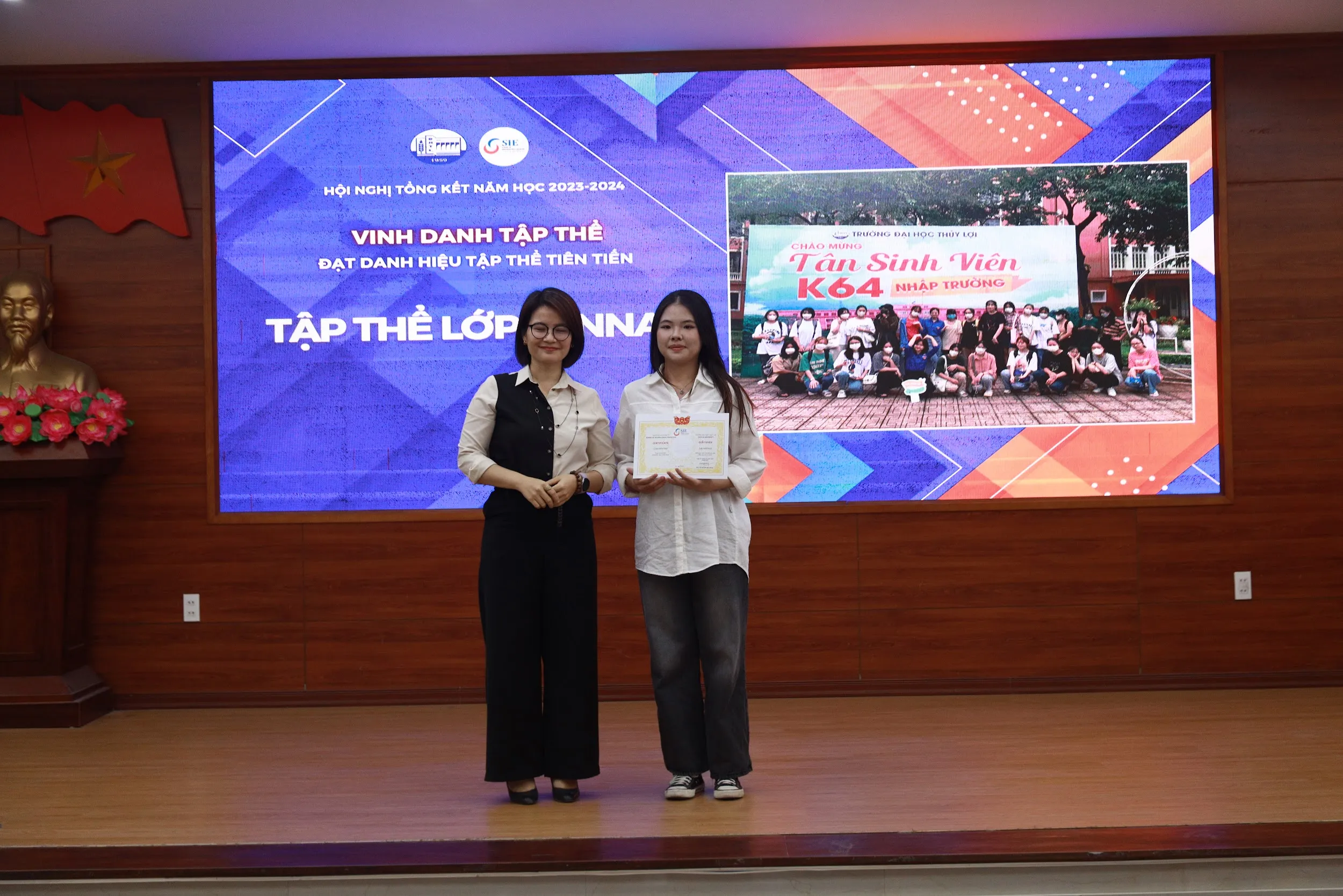 HỘI NGHỊ TỔNG KẾT NĂM HỌC 2023-2024 KHỐI SINH VIÊN TRUNG TÂM ĐÀO TẠO QUỐC TẾ TRƯỜNG ĐẠI HỌC THỦY LỢI