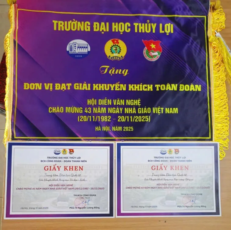 DẤU ẤN ĐẬM NÉT: HỘI DIỄN VĂN NGHỆ CHÀO MỪNG NGÀY NHÀ GIÁO VIỆT NAM 20-11 TẠI TRƯỜNG ĐẠI HỌC THỦY LỢI