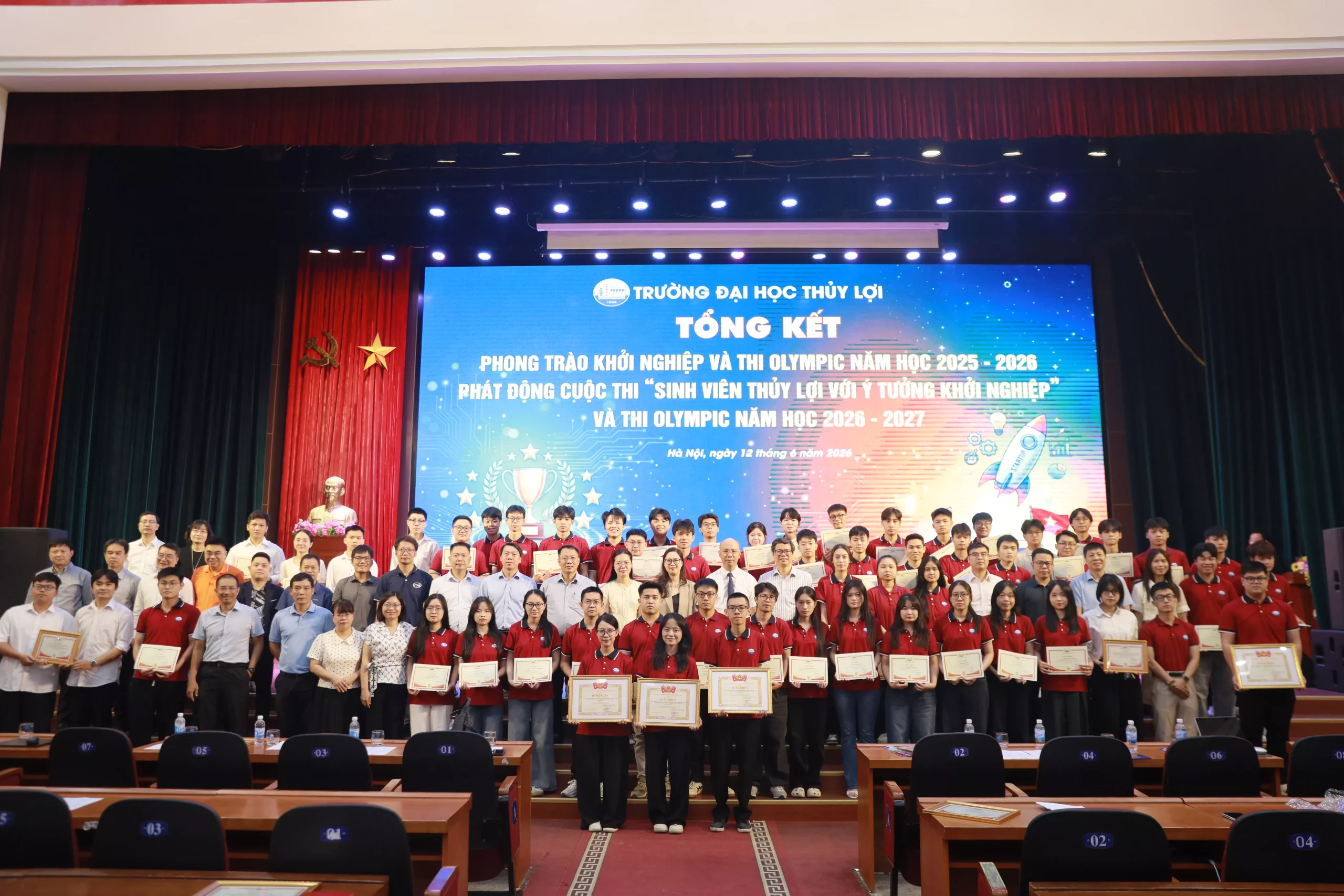 Tổng kết hoạt động Khởi nghiệp và phong trào thi Olympic năm học 2025 – 2026