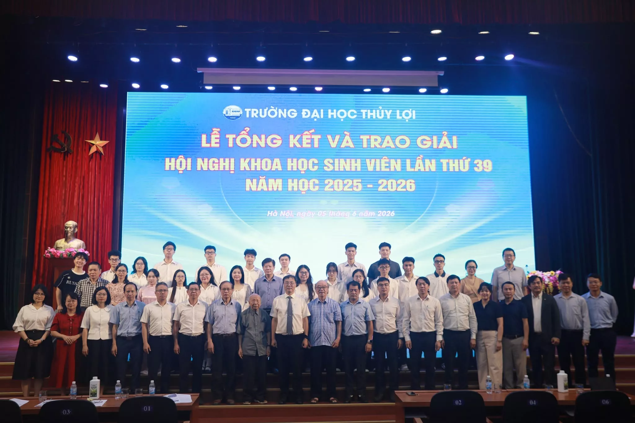 Khẳng định bản lĩnh tri thức, lan tỏa tinh thần đổi mới sáng tạo tại Hội nghị Khoa học sinh viên lần thứ 39