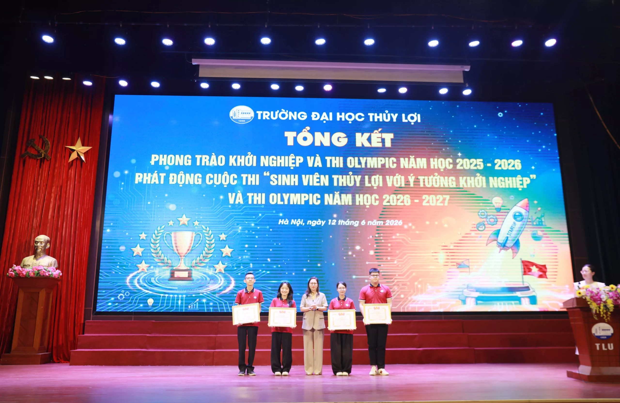Tổng kết hoạt động Khởi nghiệp và phong trào thi Olympic năm học 2025 – 2026