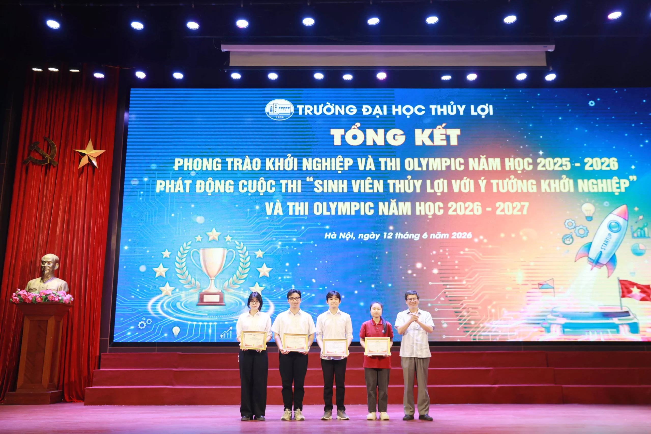 Tổng kết hoạt động Khởi nghiệp và phong trào thi Olympic năm học 2025 – 2026